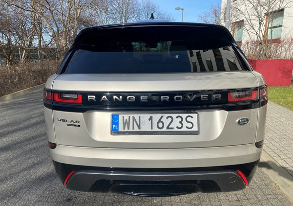 Land Rover Range Rover Velar cena 147000 przebieg: 38900, rok produkcji 2017 z Rydułtowy małe 137